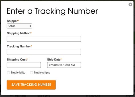 Input Tracking Number and Track It Online .